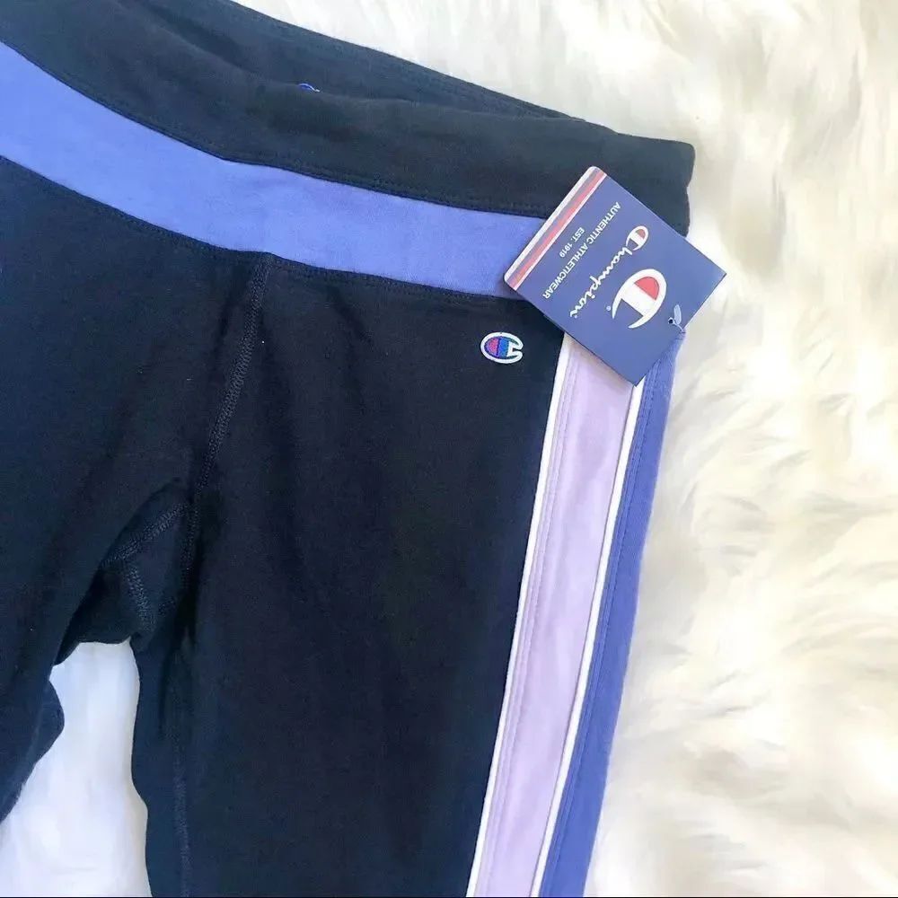 Champion Color Block Cropped Leggings - Picture 2 of 3